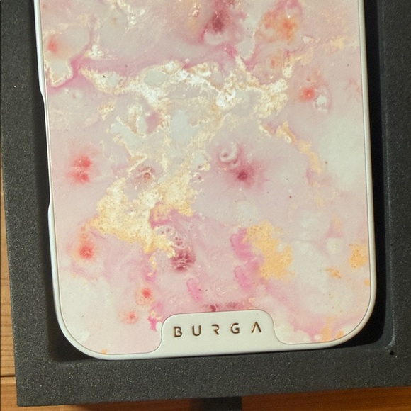 Burga Pink and Gold Marble Phone Case - Picture 4 of 8